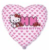 palloncino cuore hello kitty