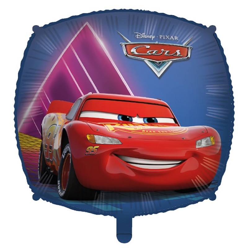 palloncino cars quadrato