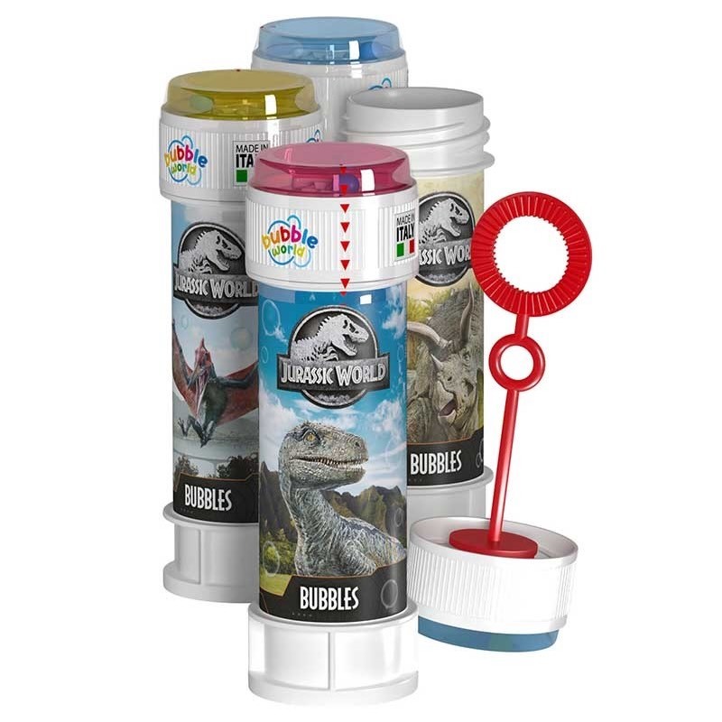 bolle di sapone dinosauri