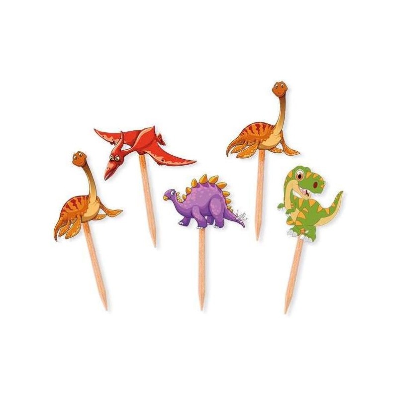 picks stuzzicadenti dinosauri pz 25