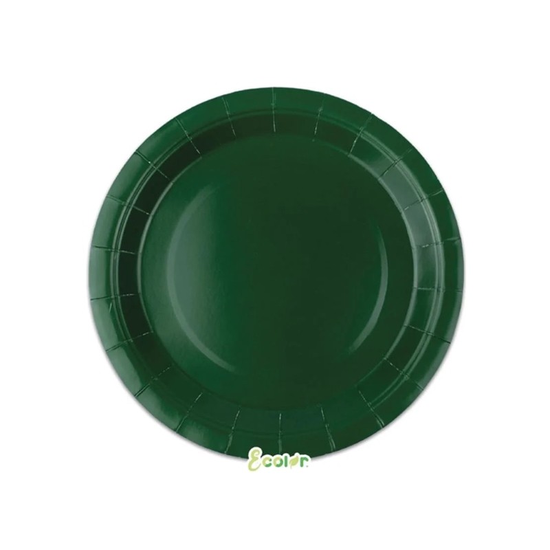 piatto grande verde foresta