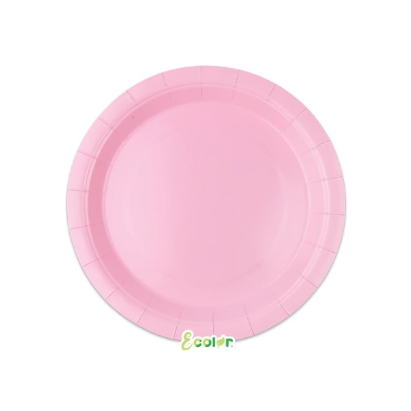 piatto rosa per cena
