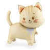 palloncino gatto su ruote