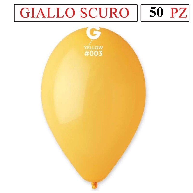 palloncini giallo scuro 12 pollici