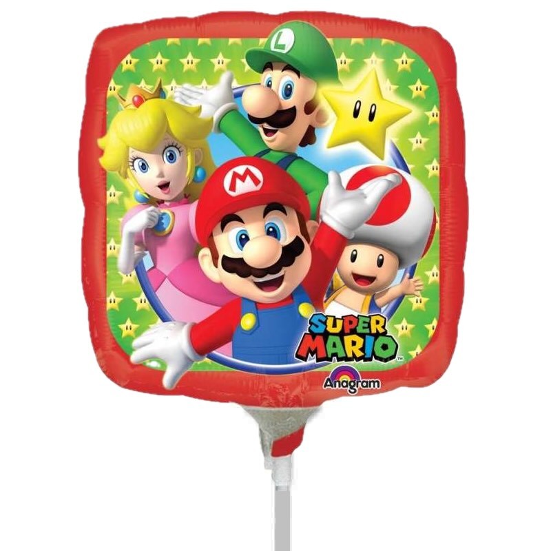 palloncino mini shape super Mario