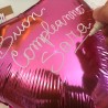 dedica su palloncino