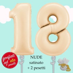numero 18 nude satinato elio