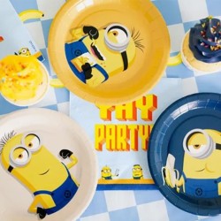 Minions Piatti cm.18 pz.6