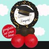 centrotavola palloncino laurea congrats