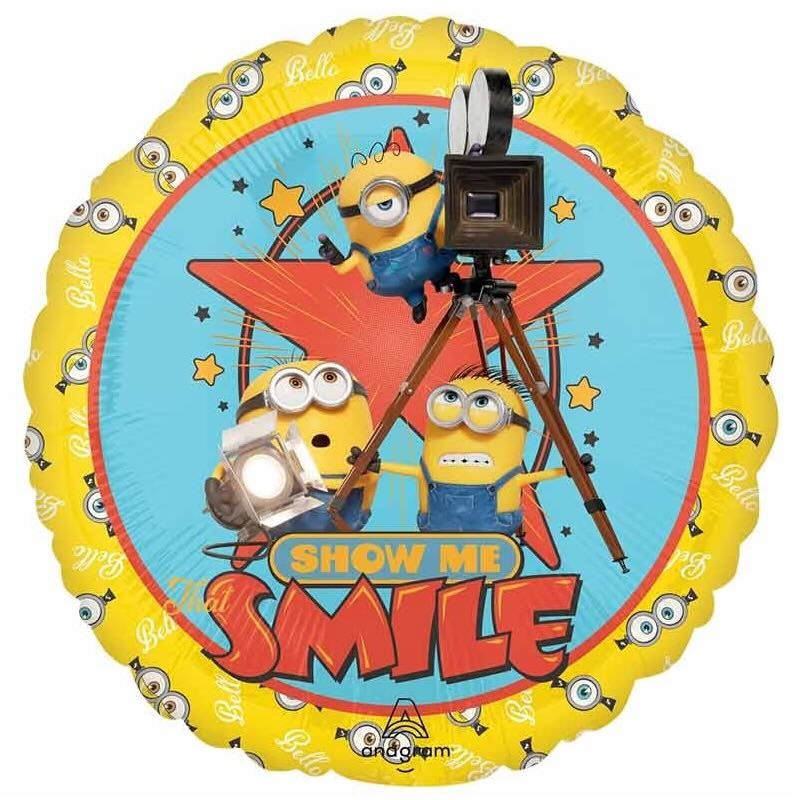 palloncino tondo Minions