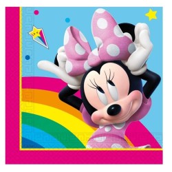 tovaglioli Minnie Rainbow pz20