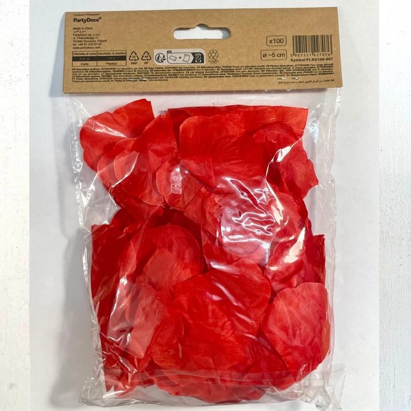 petali rosso chiaro