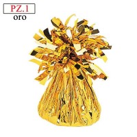 Pesetto Oro per palloncini pz.1