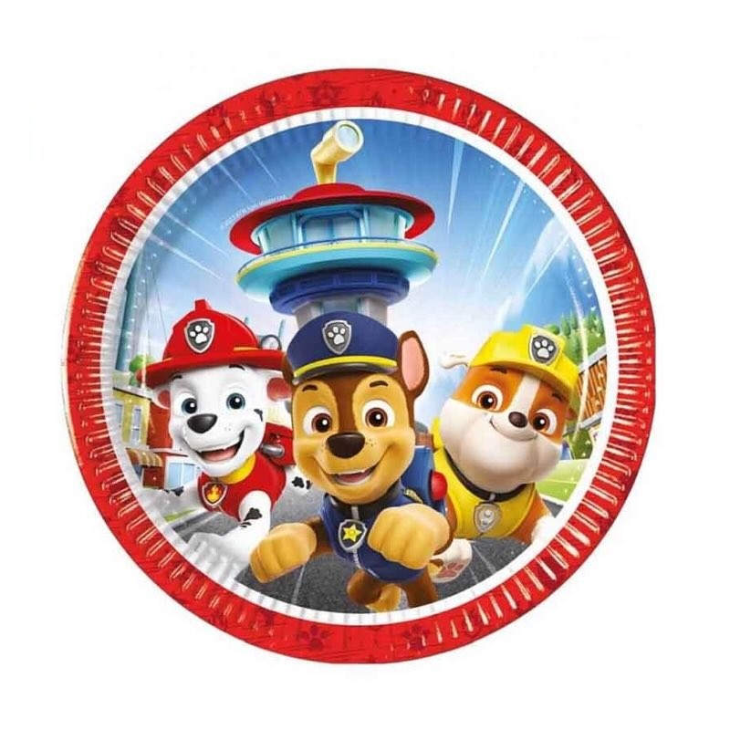 piattini paw patrol cm20 pz8
