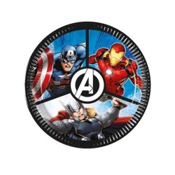 Avengers piatti piccoli pz8 evergreen