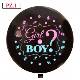 pallone boy girl rosa celeste