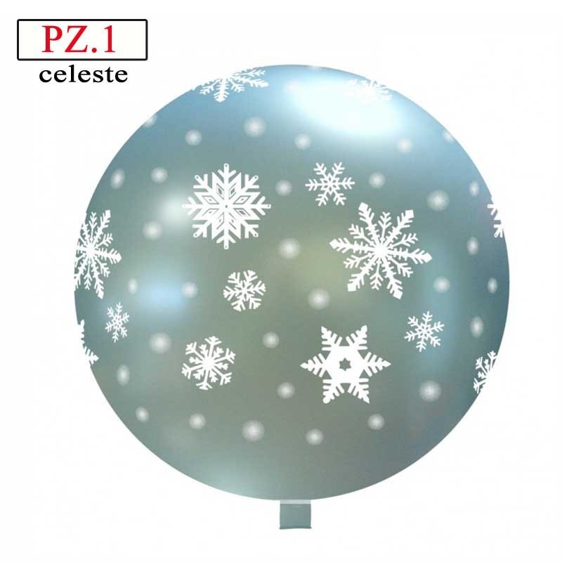 fiocchi di neve palloncino 32 pollici