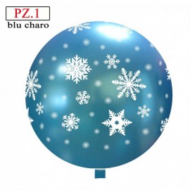 fiocchi di neve palloncino 32 pollici blu chiaro