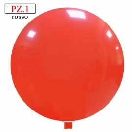 pallone rosso da cm120