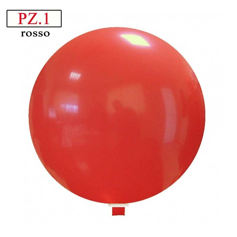 pallone cm. 60 rosso pastello