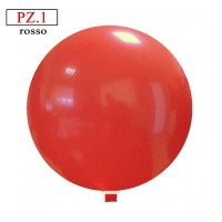 pallone cm. 60 rosso pastello