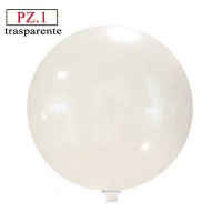 pallone cm. 60 trasparente