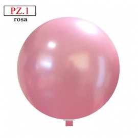 Pallone  cm. 60 rosa metallizzato