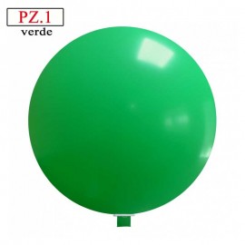 Pallone  cm. 81 verde scuro rotondo pastello