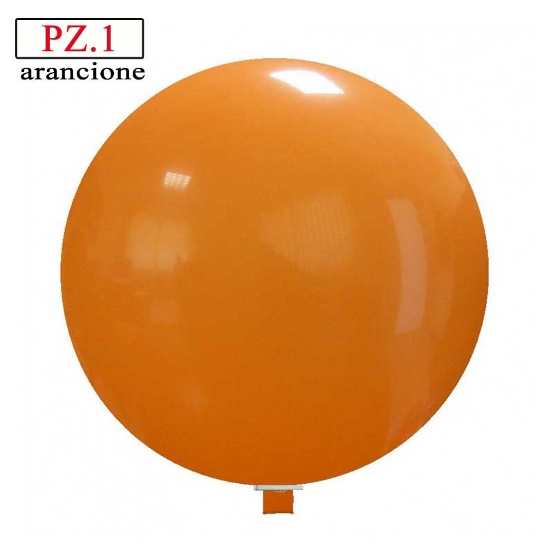 Pallone  cm. 81 arancione rotondo pastello