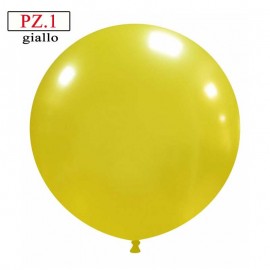pallone cm.81 giallo metallizzato