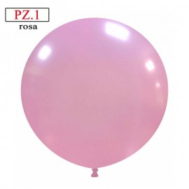pallone cm.81 rosa metallizzato