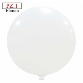 palloncino cm.91 bianco pastello