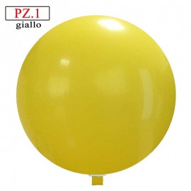 palloncino cm.91 giallo pastello