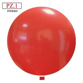 palloncino cm.91 rosso pastello
