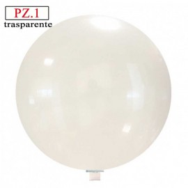 palloncino cm.91 trasparente pastello