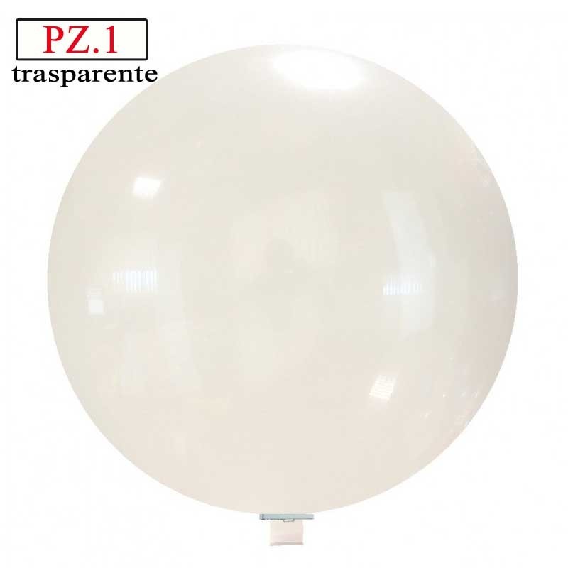 palloncino cm.91 trasparente pastello