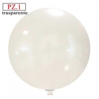 palloncino cm.91 trasparente pastello