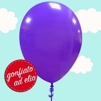 palloncino viola pastello ad elio